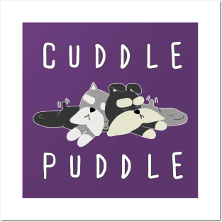 Cuddle Puddle Posters and Art